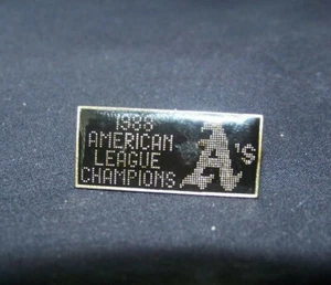 Oakland Athletics A's 1988 American League Champions lapel pin MLB Unocal 76 - Picture 1 of 9