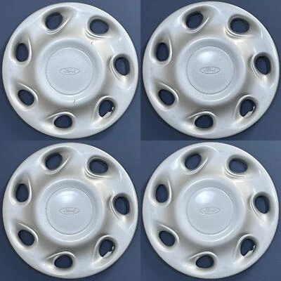 1994-1996 Ford Escort # 7032 14 «колпаки колес / крышки колес OEM # F4CZ1130A набор/4 - Изображение 1 из 4