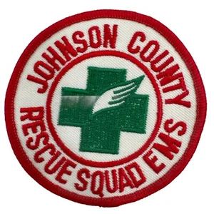 Vintage Johnson County Rescue Squad EMS Patch 3" NOS - Bild 1 von 2