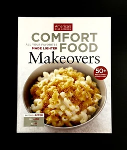 America's Test Kitchen Cookbook Comfort Food Makeovers Recipes Paperback NEW - Imagen 1 de 2