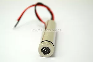 Modulo Croce Laser Rosso 650nm 10mw con Cavo Focalizzabile Regolabile - Foto 1 di 4