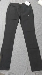 BONGO Juniors Black Size 1 Skinny 5 Pocket Zipper on Leg - Picture 1 of 11