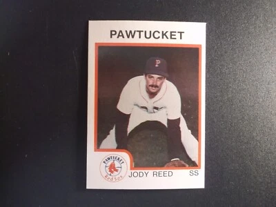 1987 Pro Cards Pawtucket Red Sox Jody Reed Card # 56 - Image 1 of 2