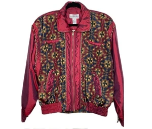 Vintage Westbound Windbreaker Jacket Red Size L 1980/90s - Picture 1 of 6