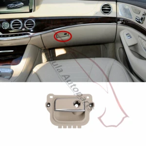 Beige Glove Box Lock Compartment Handle For Mercedes W222 X222 S-Class 2014-22 - Picture 1 of 6