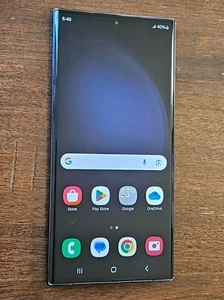 Samsung Galaxy S23 Ultra 5G SM-S918U1 (fabrycznie odblokowany) czarny 512GB - Zdjęcie 1 z 7