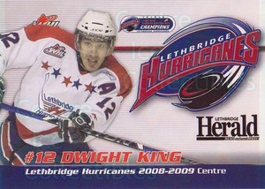 2008-09 Lethbridge Hurricanes #10 Dwight King