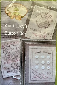 Embroidery Project “Aunt Lucy’s Button Box 3 Projects Frame It or Pillow - Picture 1 of 1