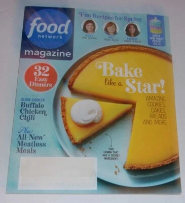 Food Network Magazine-( March/April 2023), Fun Recipes for Spring - Image 1 of 2