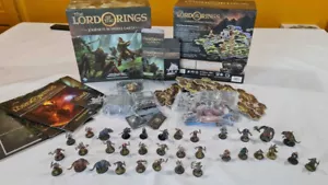 Lord of The Rings Journeys In Middle-Earth + Villains of Eriador exp *PAINTED* - Picture 1 of 24