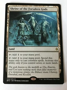 1x MTG - Shrine Of The Forgotten Gods - Battle For Zendikar - NM - Picture 1 of 2