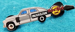 WARSCHAU POLEN FSO WARSZAWA KALTE KRIEGSZEIT AUTO GITARRE Hard Rock Cafe PIN LE - Bild 1 von 1