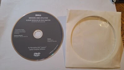 Dell Drivers & Utilities DVD Rom Disc for Inspiron 1010 1011 1110 CN-084X0N - Image 1 of 3