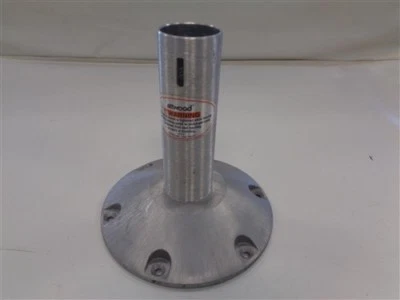 ATTWOOD SEAT PEDESTAL ALUMINUM 9 1/4" MARINE BOAT - Image 1 of 4