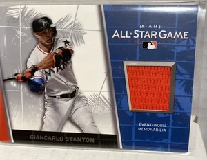 Actualización Topps All-Star Stitches 2017 #ASR-GS Giancarlo Stanton New York Yankees - Imagen 1 de 2