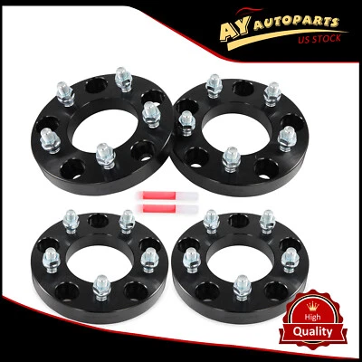 4X 1" 25mm 5x5.5 To 5x5 Wheel Adapters For Ford E-150 2003 2004 2005 2006 Dodge Foto 1 de 4