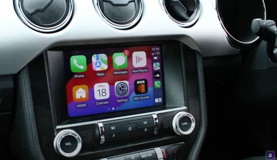 FORD MUSTANG SYNC2 8" WIRELESS APPLE CARPLAY ANDROID AUTO MMI BOX RETROFIT - Image 1 of 2