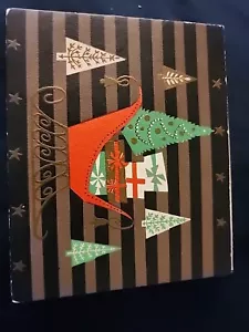 RARE CHRISTMAS Card SIGNED BY ACTOR DOTTS JOHNSON TO FEDERICO FELLINI 1957 -1958 - Picture 1 of 6