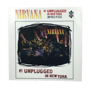 (500 PIECE) COLLECTOR PUZZLE NEW IN THE BOX "NIRVANA" MTV UNPLUGGED - Picture 1 of 4