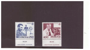 FAROE ISLANDS SC.95-96 1983 EUROPA MNH COMP. SET W2PG1 - Picture 1 of 1