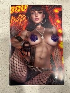 Double Impact #1 Shikarii Topless Virgin Kickstarter Launch Edition - Picture 1 of 1