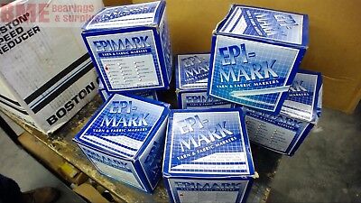 Lot Of 7 Box Epi-Mark Yarn & Fabric Markers Blue 6 • 16.37£