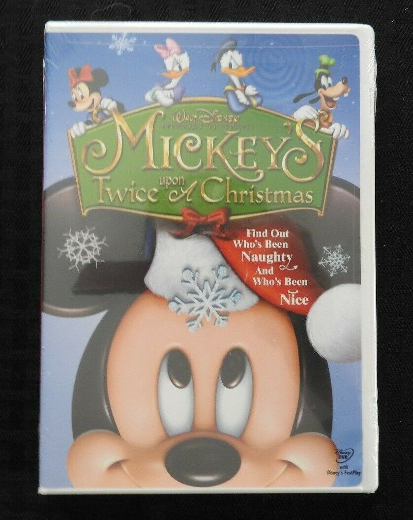 Walt Disney S Mickey S Twice Upon A Christmas Dvd 04 Mint Sealed Ebay