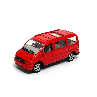 Mercedes-Benz V-Class Vito Bus Red Welly 1:60 1:64 Series 52042 3" inch Toy Car - Image 1 of 3