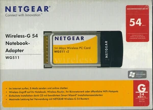 Netgear Wireless-G54 Notebook Adpater WG511 - Bild 1 von 2