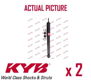 2 x NEW KYB REAR AXLE SHOCK ABSORBERS PAIR STRUTS SHOCKERS OE QUALITY 343247 - Picture 1 of 4