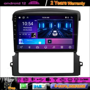 9"Android 12 Autoradio Carplay GPS SAT Navi DAB DVR BT For KIA Sorento 2002-2011 - Bild 1 von 12