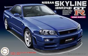 1:24 Scale Fujimi Nissan Skyline R34 GTR NISMO BNR34 Model Kit - JDM UK STOCK - Picture 1 of 1