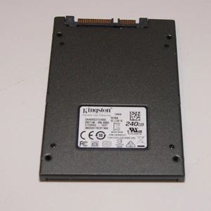 Kingston SA400 240GB SATA 3 Solid State Drive - SA400S37/240G 2,5" schwarz - Bild 1 von 2
