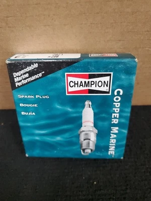 CHAMPION COPPER PLUS L78C / 807 SPARK PLUG SET OF 4 MARINE BOAT - Image 1 of 4