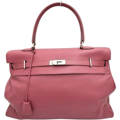 Bolso de Mano Hermes Kelly 50 Voyage Cuero Rosa 982481 Foto 1 de 4
