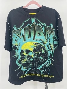 CAMISA GUAPI Camiseta Terapia Electroshock Negra Obsidiana Talla Pequeña - Imagen 1 de 6