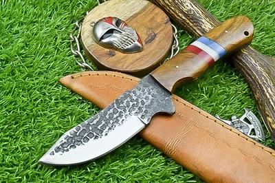 Ручной работы из углеродистой стали лезвие охотничий нож, открытый кемпинг кожи нож Z-67 - Изображение 1 из 4