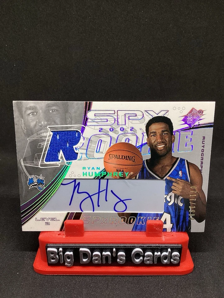 2002-03 SPx - SPx Rookie Level 2 Ryan Humphrey #117 /1999 (AU, MEM, RC) - Image 1 of 2