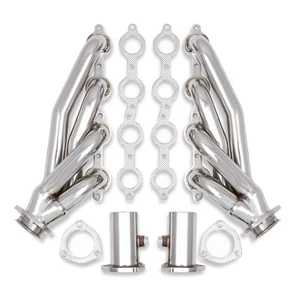 11576FLT Flowtech Shorty Headers - Polished - Picture 1 of 5