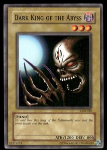 Dark King of the Abyss LOB-020 The Legend of Blue Eyes White Dragon 1st Edition - Picture 1 of 2