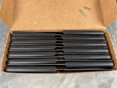 Caja de 24 cuchillos para carne Tramontina #515 ~ 4 3/4" puntas redondeadas - asas de plástico Foto 1 de 4