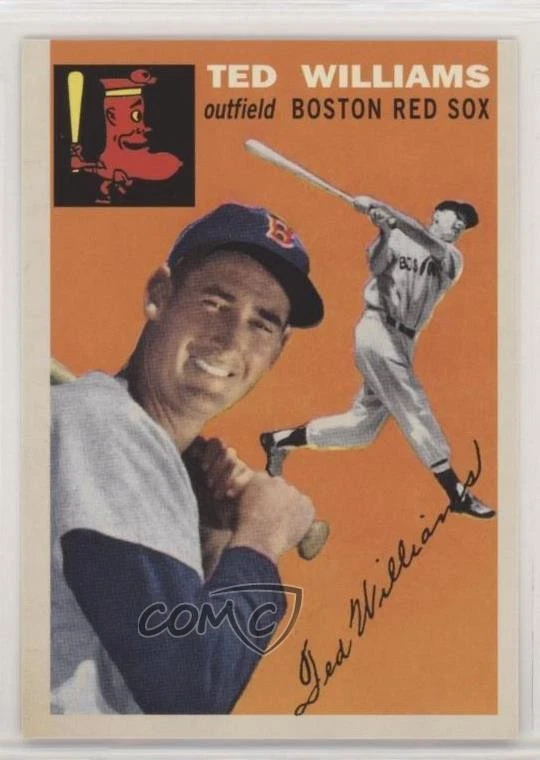 2019 Topps Iconic Card Reprints Ted Williams #ICR-61 HOF - Image 1 of 2
