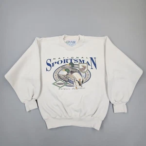 Vintage 90s Van Heusen Nation Sportsman Outfitters Duck Hunting Sweatshirt - Bild 1 von 13