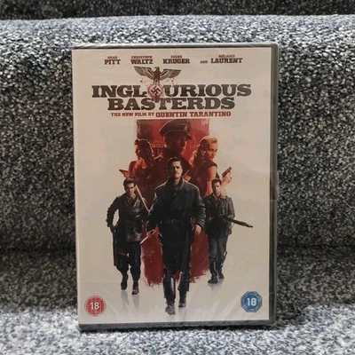 ☆☆☆ INGLOURIOUS BASTERDS (BRAD PITT) R2,4,5 DVD - BRAND NEW & SEALED! ☆☆☆ - Image 1 of 2