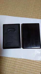 Altes Tintenstein Etui Vintage Suzuri Sumi Schleifer Kalligraphie Shodo Shuji Werkzeug - Bild 1 von 7