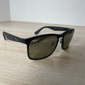 Ray-Ban RB4264 601-S/5J Chromance Occhiali da Sole Polarizzati Nero/Grigio Specchio 58-18 - Foto 1 di 13