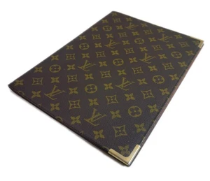Auth LOUIS VUITTON Notebook cover planner cover file folder A4 size PVC #5015 - Picture 1 of 17