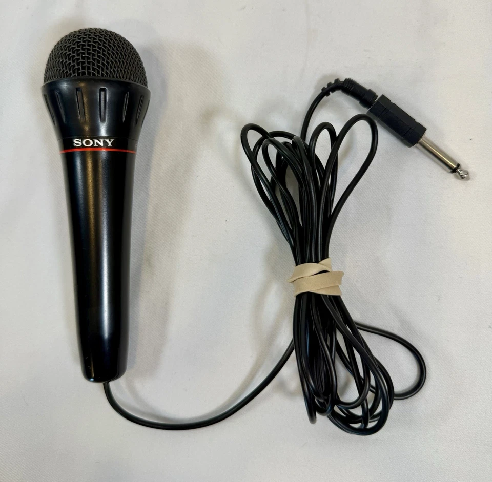 Sony F-V100 Omnidirectional Dynamic Vocal Microphone Mic - Image 1 of 4