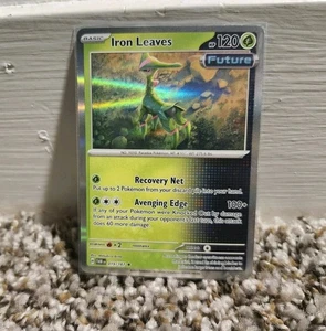 Pokemon - Iron Leaves - 019/167 - Holo Rare- Twilight Masquerade - NM/M - Picture 1 of 2