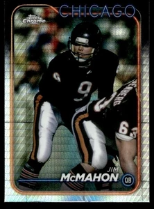2024 Topps Chrome Prism Refractor Jim McMahon Chicago Bears #18 - Picture 1 of 2